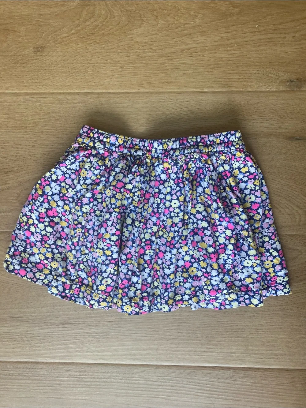 OshKosh B'gosh Multicolor Floral Elastic Waist Flowy Skirt